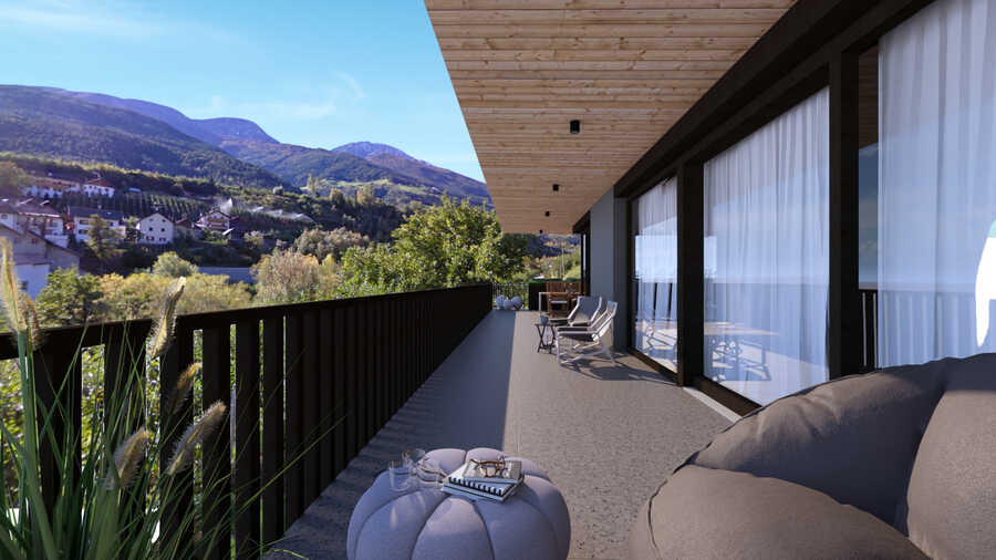 Exklusives Penthouse mit Eckterrasse und unvergleichlicher Aussicht - 